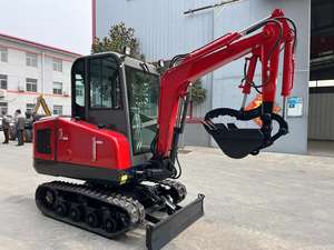 Miniexcavadora hidráulica sobre orugas TOHO de 2,5 toneladas con accesorios - Product Image 5