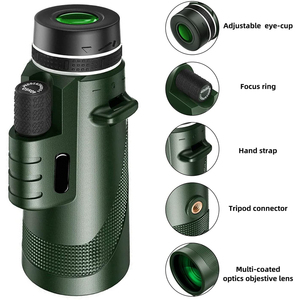 Monocular HD 80x100 con Adaptador para Smartphone y Trípode con Prisma BAK4 para Observación de Aves, Caza, Senderismo, Campismo al Aire Libre - Product Image 3