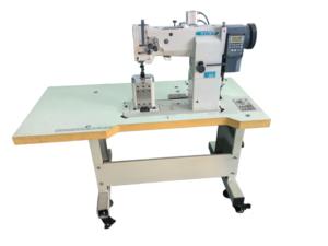 Machine à coudre industrielle 8178 personnalisable, grande machine à coudre à point de navette, double aiguille, entraînement direct, point de recul automatique - Product Image 1