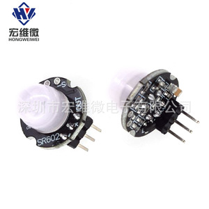 Módulo Sensor Infrarrojo Humano Mini Micro SR602 Hongwei, Sonda Piroeléctrica, Interruptor Inductivo de Montaje Superficial, Detección de 6.3V a 50V - Product Image 1