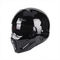 Casco Integral de Motocicleta, Carcasa de ABS, Certificado por el DOT, Multiusos