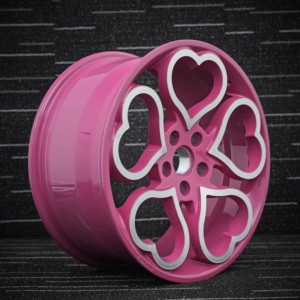 Rines Personalizados Forjados en Forma de Corazón <span class=keywords><strong>Rosa</strong></span> de 17 18 19 20 21 22 Pulgadas, Aptos para <span class=keywords><strong>Volkswagen</strong></span> <span class=keywords><strong>Beetle</strong></span>, Toyota, Audi, Porsche - Product Image 6