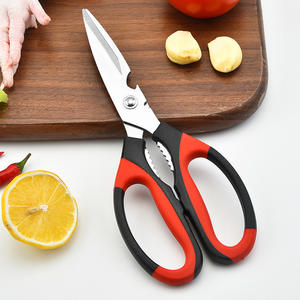 Ciseaux de cuisine multifonctions en acier inoxydable, lame de 6 pouces, pour couper la viande, les légumes et les os, usage domestique, directement de l'usine - Product Image 3