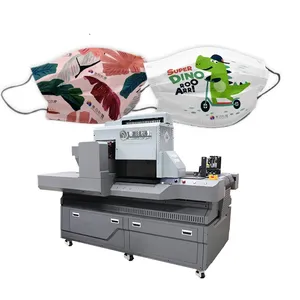 Großformat iger Single-Pass-Drucker Öko-Inkjet-Flach bett drucker UV-Großformat-Großfarbjet-UV-Drucker für den Druck von Beutel masken etiketten