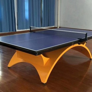 <b>Rainbow</b> Table Tennis Table 18Mm <b>Top</b> High-density Fiberboard Freestanding Standard Competition Table - Product Image 3
