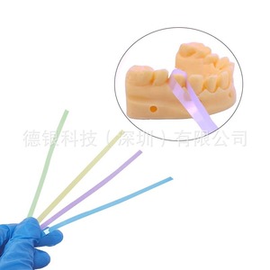 Bandes de polissage dentaire colorées arc-en-ciel, 60 bandes par boîte, pour le blanchiment et le polissage des dents, usage domestique et commercial - Product Image 4