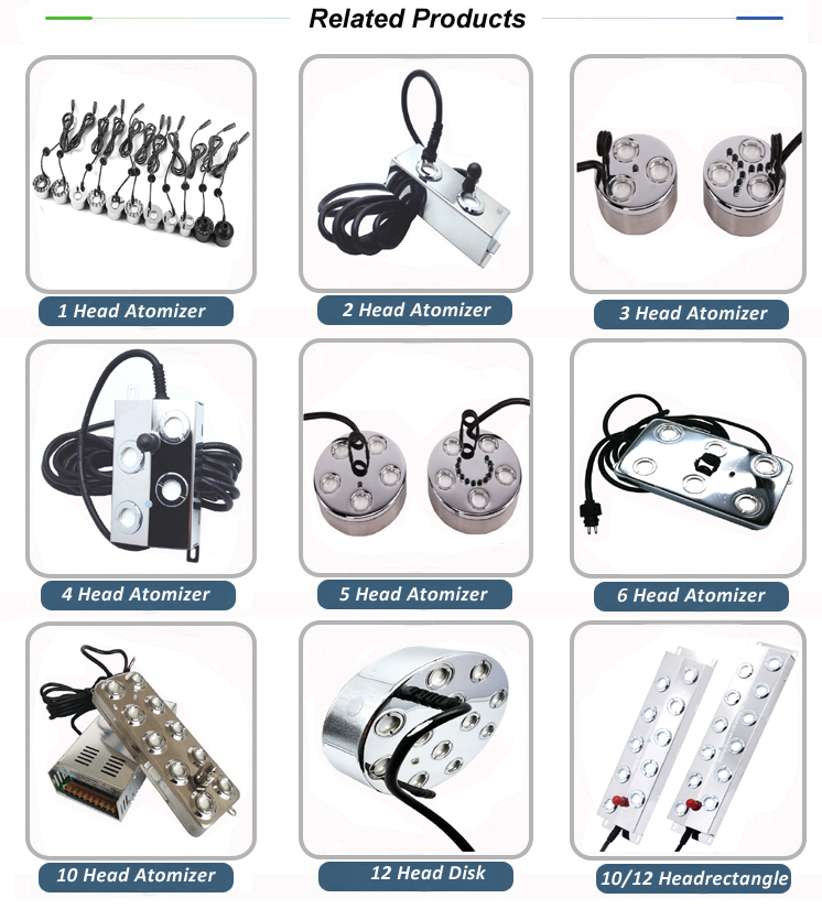 20mm 2.4Mhz High-frequency Oscillation Ultrasonic Atomizer Mist Maker Fogger Air Humidifier Accessories