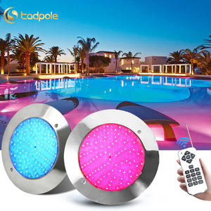 ضوء لاسلكي مقاوم للماء IP68 بجهد 12 فولت لحمامات السباحة، مصنوع من الفولاذ المقاوم للصدأ 316L ومحشو بالراتنج، إضاءة LED تحت الماء لحمامات السباحة - Product Image 1