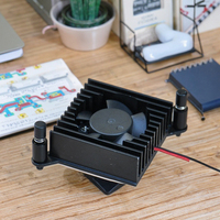 Mini Ventilador de Refrigeración con Rodamiento de Bolas de Aluminio, Conector de 4 Pines, para Tarjeta Gráfica, Radiador, Chip de Puente Sur y Puente Norte