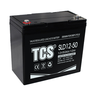 SLD12-50 de <span class=keywords><strong>caravane</strong></span> à cycle profond 12V 120Ah à cycle profond régulé par valve AGM marine rechargeable 12Volt 50Ah bonne - Product Image 1