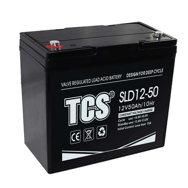 SLD12-50 12Volt 50Ah Rechargeable Marine Good Agm Valve Regulated 12V 120Ah Deep Cycle Marine Deep Cycle Caravan Battery