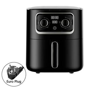Air Fryer 8L Large Capacity Mechanical <strong>Knob</strong> Cold-rolled Sheet Non-adhesive Coatings Baking All-in-one Electric Heat Pipe 1400W - Product Image 6