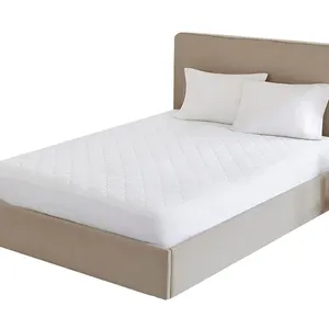 Funda protectora de colchón de cama king size de algodón acolchado