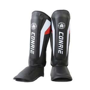 Kick boxing entraînement <span class=keywords><strong>pied</strong></span> cou-de-<span class=keywords><strong>pied</strong></span> protecteur professionnel Taekwondo <span class=keywords><strong>boxe</strong></span> Sanda protège-tibias protecteur de jambe ou MMA Sanda - Product Image 2