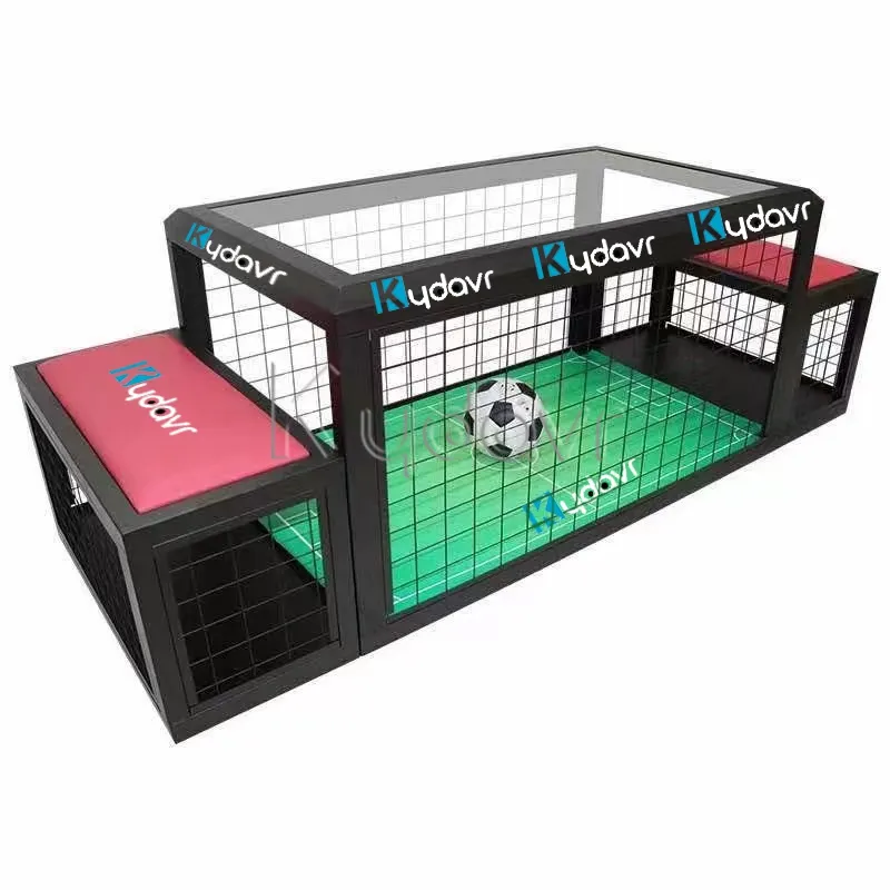 Mini 2 jugadores de escritorio para deportes de interior, respuesta de velocidad, arcade de entrenamiento interactivo de subfútbol, juego de mesa de fútbol