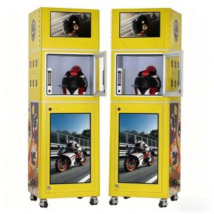 Machine de nettoyage de casques entièrement automatique, machine de désinfection de casques de moto, distributeur automatique en libre-service - Product Image 2