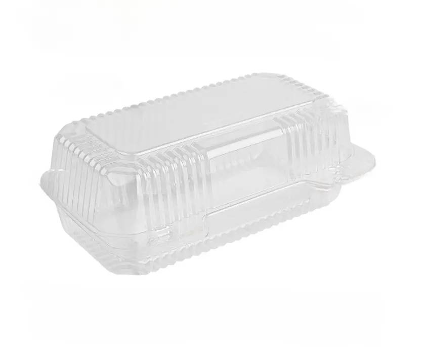 Desserbusinesscgoldes Salads Pasta Sandwiches Hinged Take Out Containers Disposable Food Cake Containers with Lids GOLD Cake Box