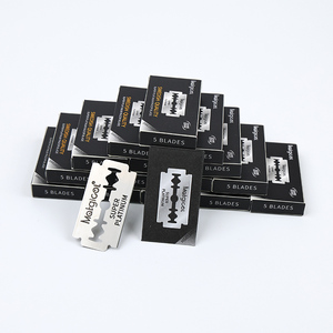 شفرات حلاقة مزدوجة الحافة بعلامة تجارية خاصة مخصصة، جودة ممتازة من الفولاذ المقاوم للصدأ لأغراض متنوعة، شفرات حلاقة بالجملة - Product Image 1