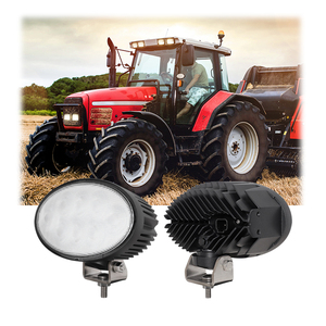 Lampe de travail ovale étanche ultra-lumineuse 12V 80W à 8 LED, 6,5 pouces, lumière de travail LED 24V pour tracteur - Product Image 6