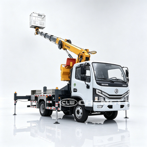 Dongfeng Diesel Aerial Platform Truck Bucket Truck Cherry Picker Vehicle for Utility Maintenance - Product Image 1