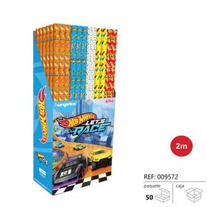 Hot Wheels Paper Roll 2m Party Decoration For Kids Events - Product Image 1