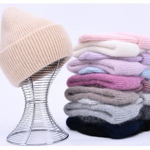 Gorro de Punto Ecológico y Sostenible de Angora, Lana de Conejo y Cachemira, Lujoso y Cálido para Invierno, para Mujeres y Niñas - Product Image 5
