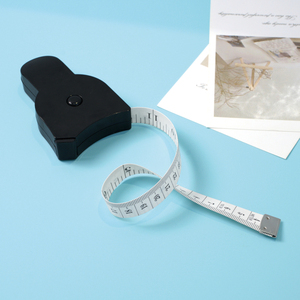 1.5M Đen PVC & ABS cơ thể đo băng tùy chỉnh sử dụng BMI Băng biện pháp với y hình dạng công cụ đo lường - Product Image 2