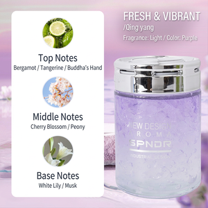 Perfume para Auto con Partículas de Cristal Mágico, Aroma Floral, Tiempo de Evaporación de 31 a 60 Días - Product Image 4