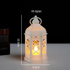 Vintage Vogelkooi Hangende Lantaarn Led Ip65 Waterdicht Winddicht Batterijgevoed Indoor/Outdoor Home Decor Kerst - Product Image 3
