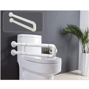 Prix direct d'usine Solution de sécurité <span class=keywords><strong>pour</strong></span> personnes âgées <span class=keywords><strong>Barre</strong></span> d'appui en forme de U enduite de nylon <span class=keywords><strong>pour</strong></span> le soutien et la stabilité de la salle de bain - Product Image 5