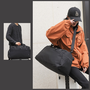 Logo personnalisé blanc femme sac fourre-tout de gym promotionnel étanche sacs de sport de sport de gym pour hommes et femmes - Product Image 2