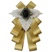 Ensemble de foulards et nœuds papillon métalliques à motif floral, vente chaude transfrontalière, directement de l'usine, pour usage quotidien de gentleman