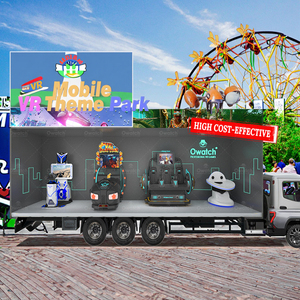 Funfair VR Truck Mobile Park Experiencia de realidad virtual Máquina VR Game Center Zone Design 9D VR Park - Product Image 1