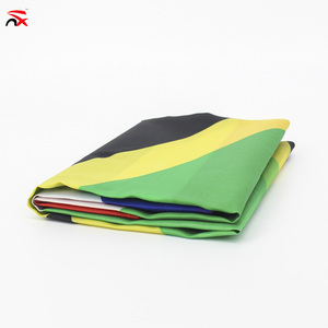 Venta caliente juego de copa de fútbol <span class=keywords><strong>Sudáfrica</strong></span> <span class=keywords><strong>bandera</strong></span> al aire libre poliéster 3*5 pies <span class=keywords><strong>Bandera</strong></span> de país de <span class=keywords><strong>Sudáfrica</strong></span> para eventos animando - Product Image 6