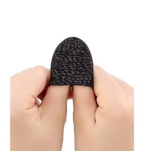 2 <span class=keywords><strong>Finger</strong></span> Antislip Schweiß feste <span class=keywords><strong>Finger</strong></span> hülle Smartphone Touchscreen Daumen abdeckung Gaming <span class=keywords><strong>Finger</strong></span> handschuhe für Spiele - Product Image 4