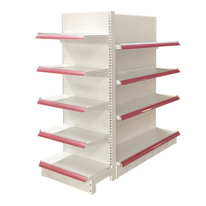 Góndola de Exhibición de Doble Cara para Abarrotes, Estantes de Exhibición para Minoristas, <span class=keywords><strong>Supermercado</strong></span> - Product Image 4