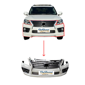 Oferta por Tiempo Limitado: Aplicable para la Parte Delantera del <span class=keywords><strong>Lexus</strong></span> <span class=keywords><strong>LX</strong></span>, incluye Parachoques Delantero, Faros, Parrilla, Radiador, Rejillas - Duradero y Resistente - Product Image 1