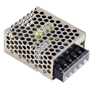 Fuente de Alimentación Metálica Mean Well Rs 15 24, 15W 24V, Salida Única, Enfriamiento por Convección Natural, Industrial - Product Image 1
