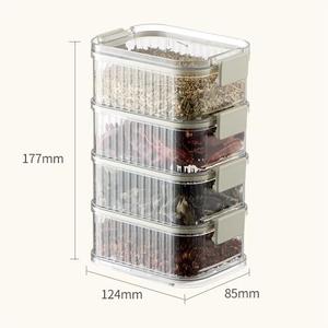 High Quality Transparent 3L PE <b>Plastic</b> Europe Style Food <b>Storage</b> Container Flip Top Lid Eco-Friendly Dustproof Large Giveaways - Product Image 5