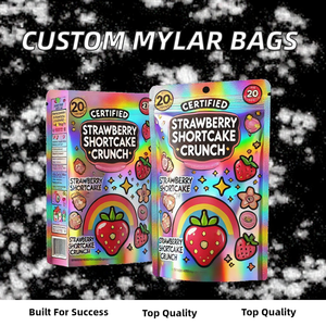 Stand up Pouches Ziplock Smell Proof <strong>Edible</strong> Packaging Child Proof Custom Printed Gravure Printing PE Mylar Bags for Pet Food - Product Image 2