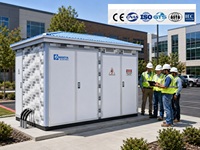 CNKEEYA Bloc compact européen 10 kV clé en main avec appareillage de commutation MT, transformateur et panneau BT
