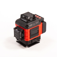 Meilleur niveau laser pour la construction, niveau laser pas cher avec trépied, récepteur, faisceau vert, niveau laser 4D 16 lignes, ensemble d'outils 360°