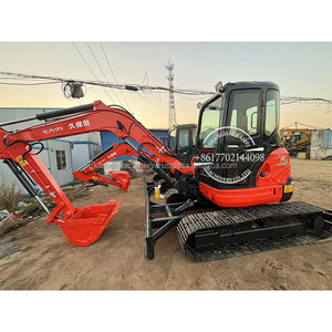 U55มือสองเครื่อง KX155-5ไฮดรอลิก Kubota ญี่ปุ่นขนาดเล็ก5.5ตัน KX 155 6T kx161 MIDI Bagger มือสอง - Product Image 1