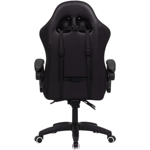 <span class=keywords><strong>Meilleur</strong></span> prix, chaise de jeu <span class=keywords><strong>gamer</strong></span> en cuir noir pleine surface, rembourrage, chaise de jeu professionnelle à succès, logo OEM personnalisé avec repose-pieds - Product Image 5