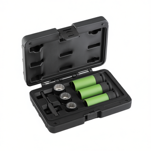 Kit de Herramientas para Reparación de Neumáticos 628 S7 con Extensiones Verdes y Adaptadores Metálicos para Mantenimiento de Vehículos - Product Image 2