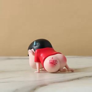 Lindos e interesantes personajes de Anime pequeña estatua modelos juguetes decoraciones de escritorio coche consola central decoraciones regalos de cumpleaños - Product Image 1