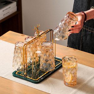 Alta qualità moderna sostenibile tazza con <span class=keywords><strong>testa</strong></span> di cervo Design ferro arte vaso di stoccaggio Stand per uso domestico - Product Image 3