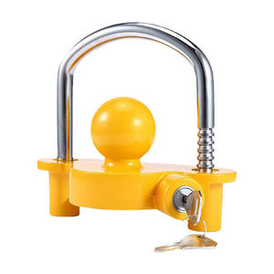 Bloqueo de <span class=keywords><strong>remolque</strong></span> de coche, yate, conector RV, gancho de <span class=keywords><strong>remolque</strong></span>, cubierta de <span class=keywords><strong>bola</strong></span> en forma de U, bloqueo de aleación de aluminio antirrobo - Product Image 1