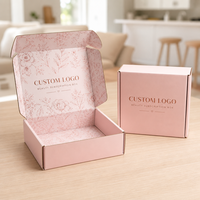 Boîte d'emballage rigide de luxe pour gâteaux, boîte à dessert en carton ondulé pour l'emballage de cadeaux d'anniversaire