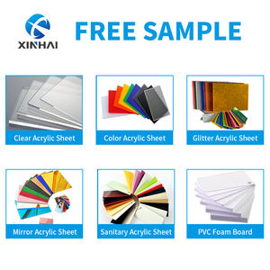 Feuille acrylique Xinhai 3mm couleurs opaques 1/8 pouces 12x12 12x24 <span class=keywords><strong>24x36</strong></span> découpe laser gravure feuille acrylique pastel en plastique - Product Image 2